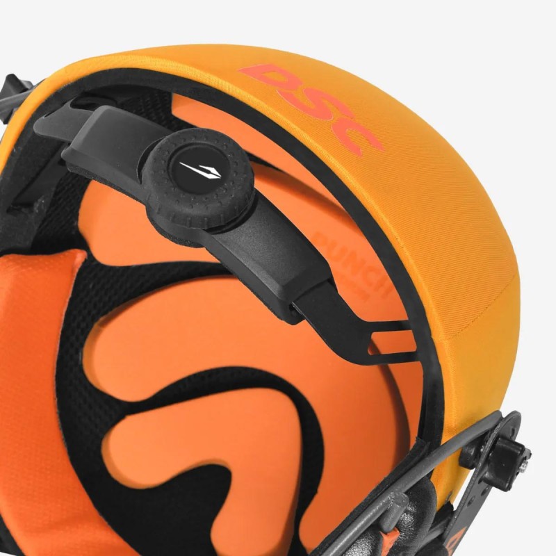 DSC Punch Cricket Helmet, Yellow, XS DSC Punch Cricket Helmet, Yellow, XS