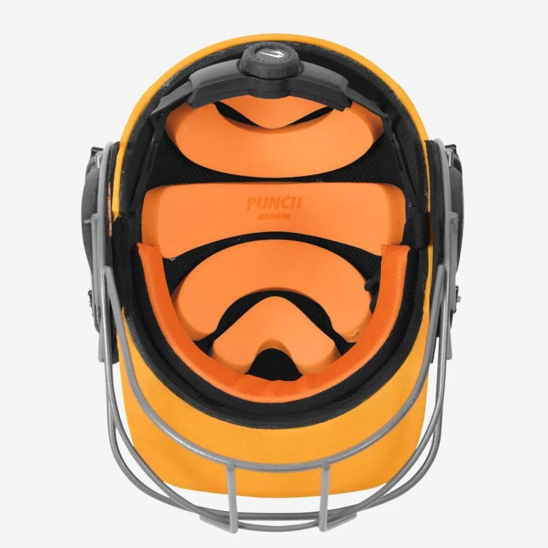 DSC Punch Cricket Helmet, Yellow, XS DSC Punch Cricket Helmet, Yellow, XS