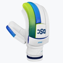 DSC Rage Batting Gloves (Green/Blue)