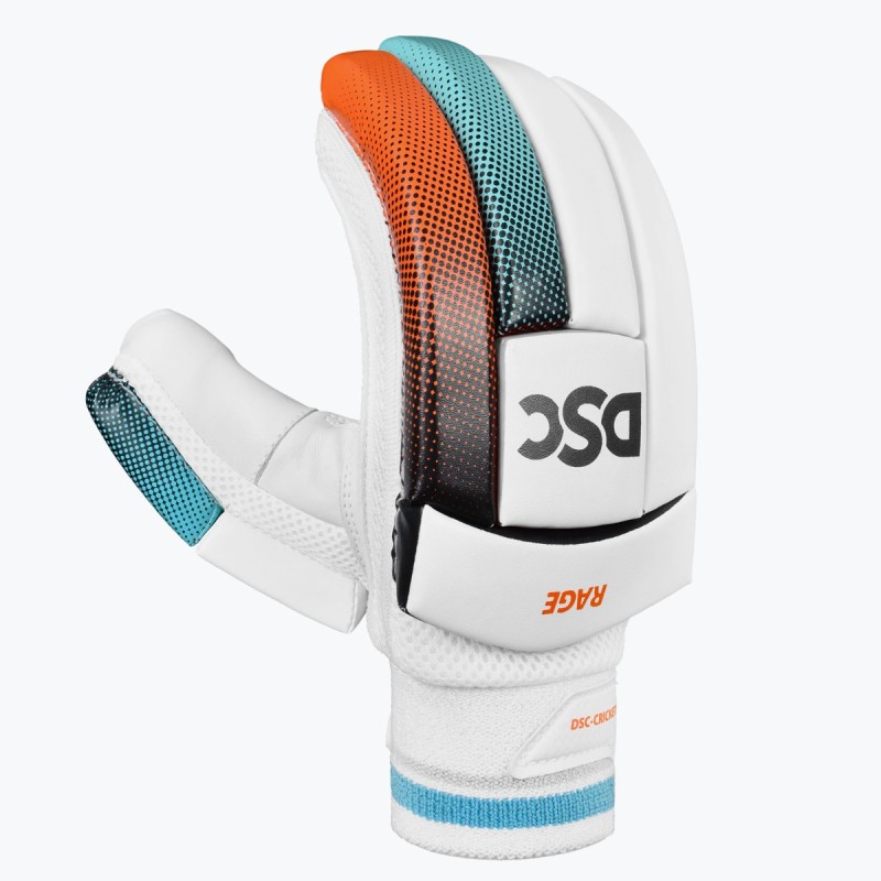 DSC Rage Batting Gloves (Red/Sky) DSC Rage Batting Gloves (Red/Sky)