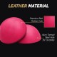 DSC Red Dot Leather Ball, Pink DSC Red Dot Leather Ball, Pink