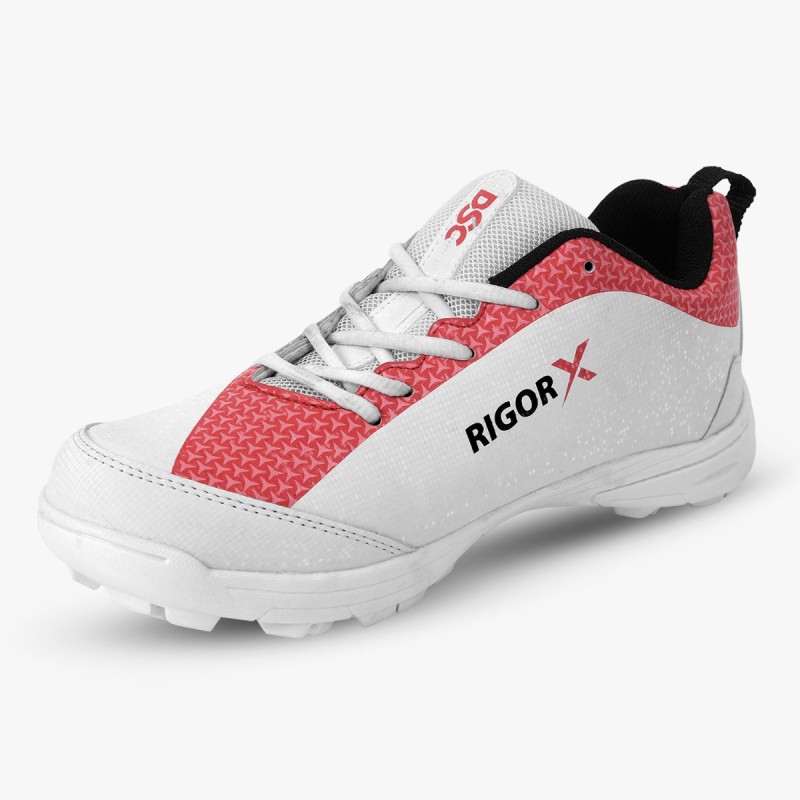 DSC Rigor X Cricket Shoes (Red)