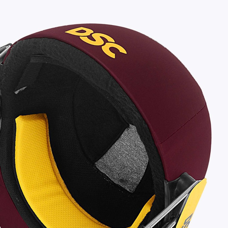 DSC Scud Cricket Helmet, Maroon, Large DSC Scud Cricket Helmet, Maroon, Large
