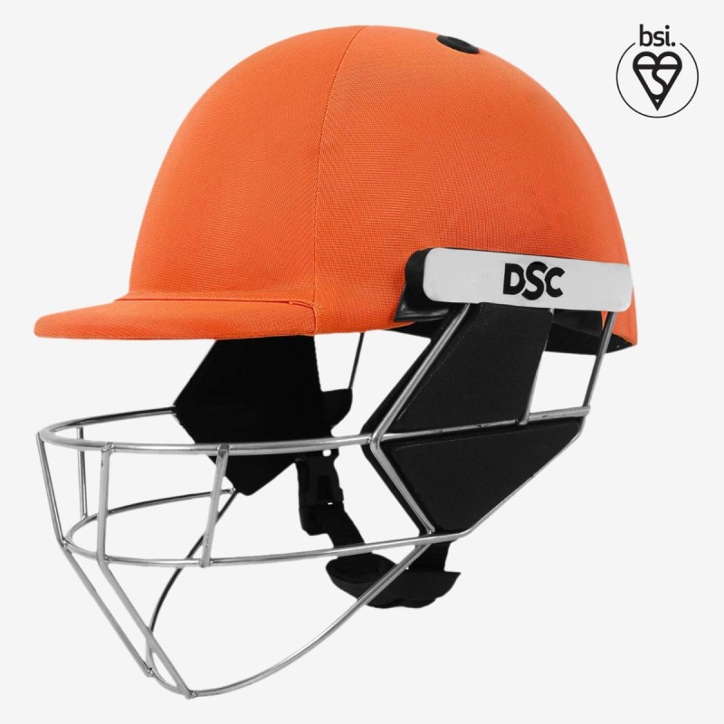 DSC Scud Cricket Helmet, Orange, Large DSC Scud Cricket Helmet, Orange, Large