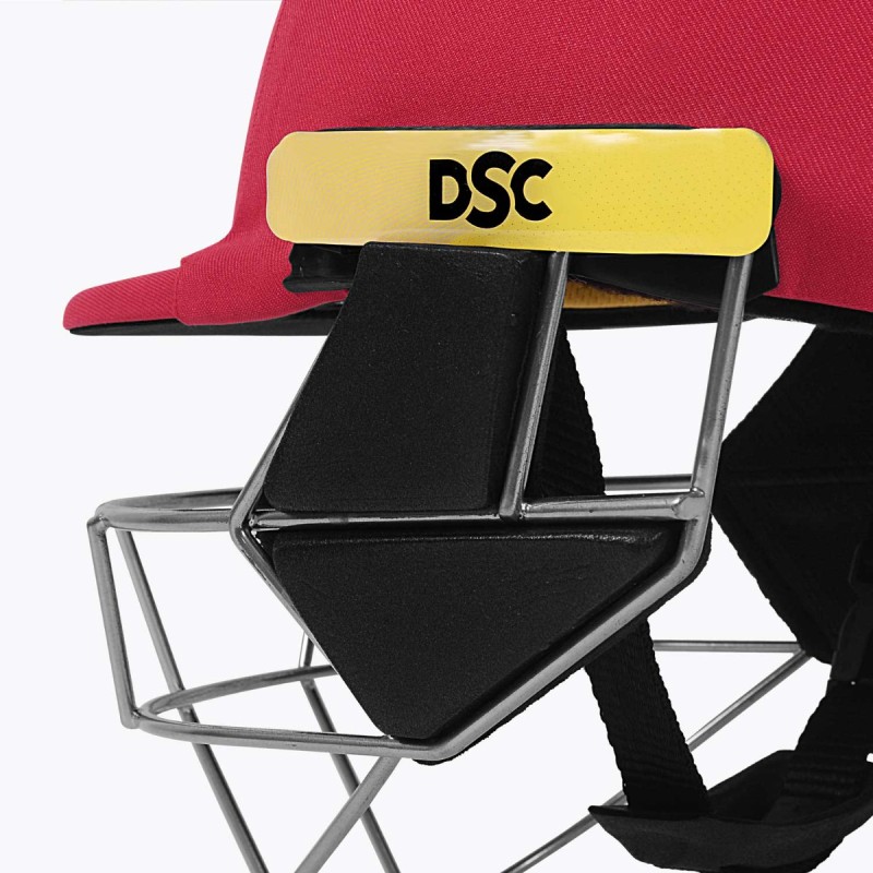 DSC Scud Cricket Helmet, Red, Large DSC Scud Cricket Helmet, Red, Large