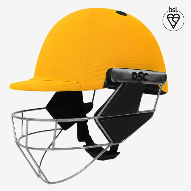 DSC Scud Cricket Helmet, Yellow, Large DSC Scud Cricket Helmet, Yellow, Large