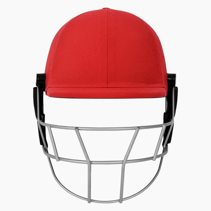 DSC Scud Titanium Cricket Helmet - Custom, Red, Large