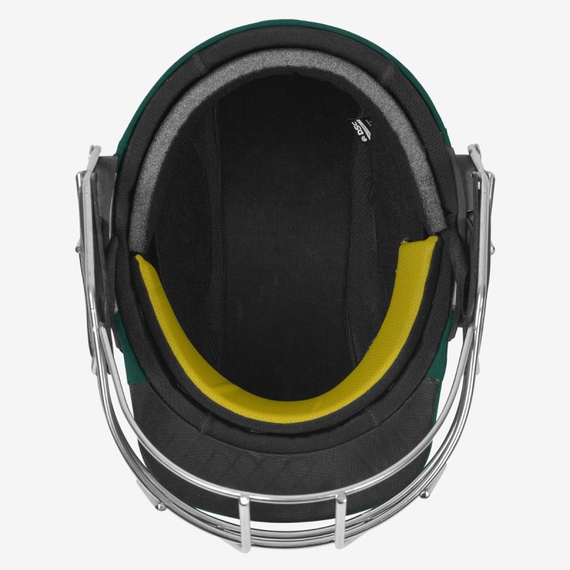 DSC Scud Titanium Cricket Helmet, Green, Large DSC Scud Titanium Cricket Helmet, Green, Large