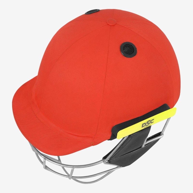DSC Scud Titanium Cricket Helmet, Orange, Large DSC Scud Titanium Cricket Helmet, Orange, Large