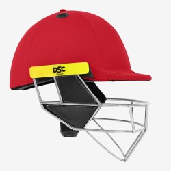 DSC Scud Titanium Cricket Helmet, Red DSC Scud Titanium Cricket Helmet, Red