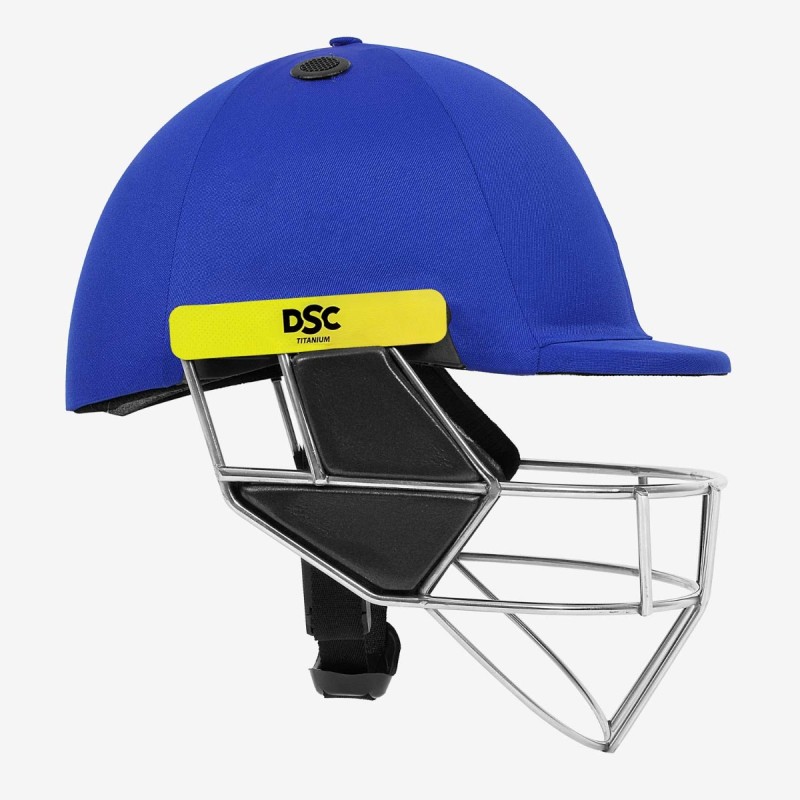 DSC Scud Titanium Cricket Helmet, Royal Blue, Large DSC Scud Titanium Cricket Helmet, Royal Blue, Large