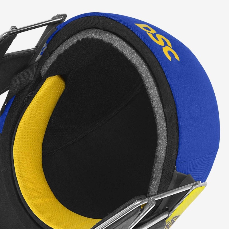DSC Scud Titanium Cricket Helmet, Royal Blue, Large DSC Scud Titanium Cricket Helmet, Royal Blue, Large