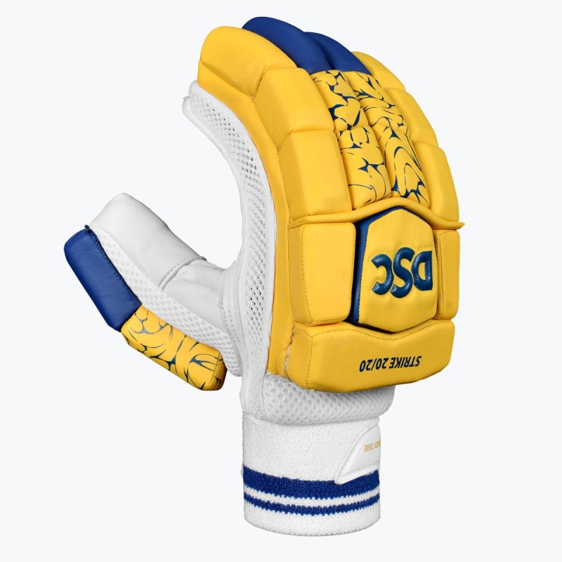 DSC Strike 20/20 Batting Gloves (Yellow) DSC Strike 20/20 Batting Gloves (Yellow)