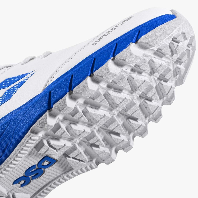 DSC Superstorm Cricket Shoes (Blue / White) DSC Superstorm Cricket Shoes (Blue / White)