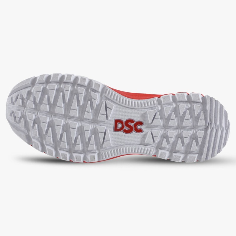 DSC Superstorm Cricket Shoes (Red / White) DSC Superstorm Cricket Shoes (Red / White)