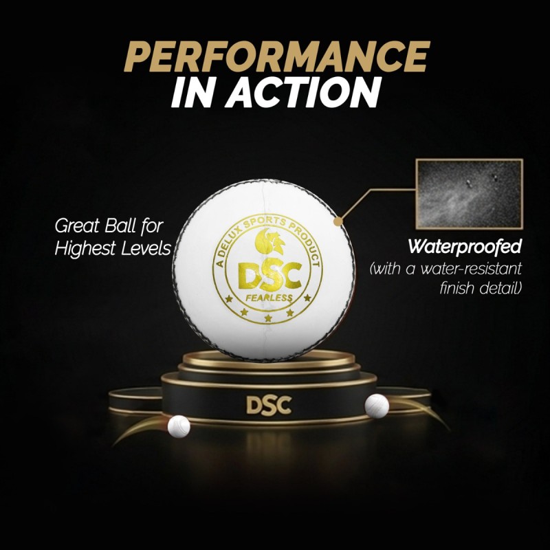 DSC Swing Leather Ball, White DSC Swing Leather Ball, White