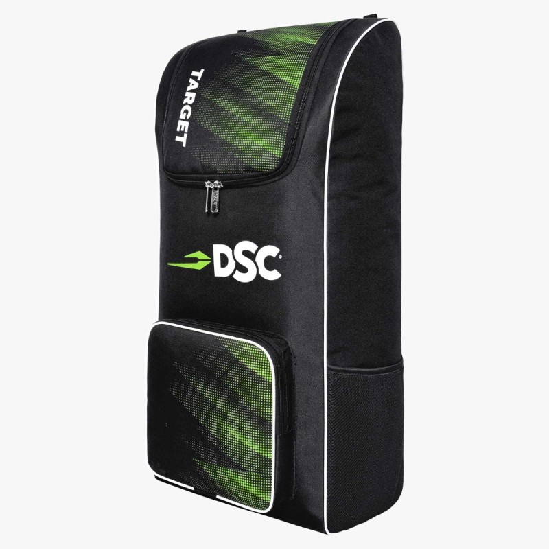 DSC Target Duffle Cricket Bag, Black/fl. Yellow DSC Target Duffle Cricket Bag, Black/fl. Yellow