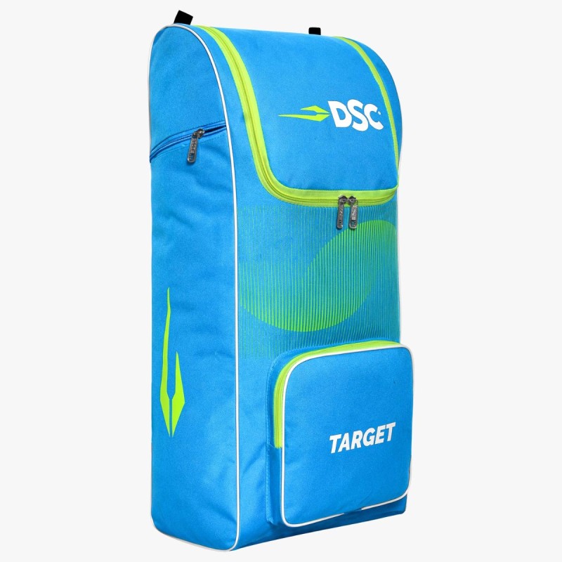 DSC Target Duffle Cricket Bag, Sky Blue/fl. Yellow DSC Target Duffle Cricket Bag, Sky Blue/fl. Yellow