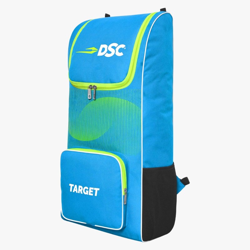 DSC Target Duffle Cricket Bag, Sky Blue/fl. Yellow DSC Target Duffle Cricket Bag, Sky Blue/fl. Yellow