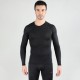 DSC Top Long Sleeve Compression Black, Large