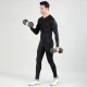 DSC Top Long Sleeve Compression Black, Large
