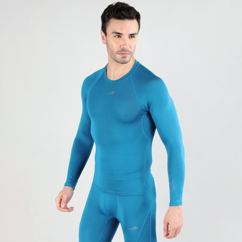 DSC Top Long Sleeve Compression Dark Azure, XL