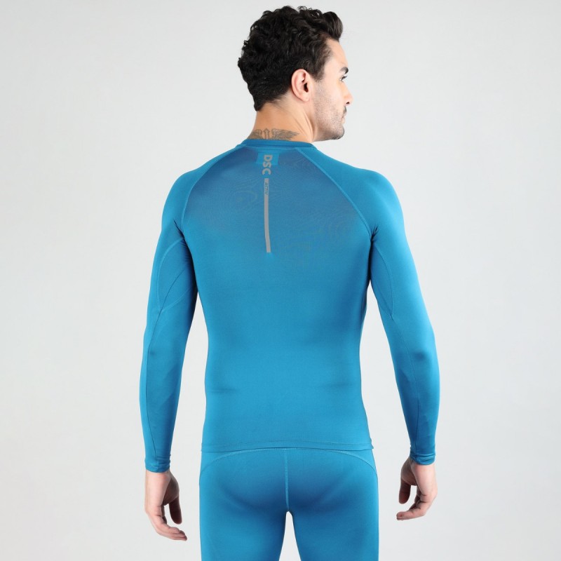 DSC Top Long Sleeve Compression Dark Azure, XL
