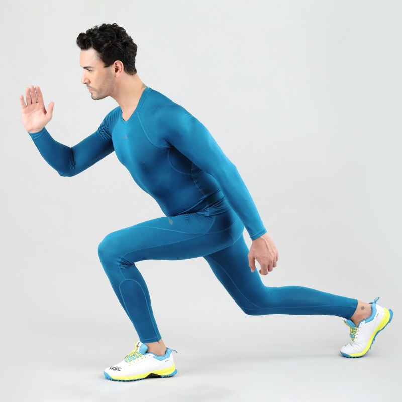 DSC Top Long Sleeve Compression Dark Azure, XL