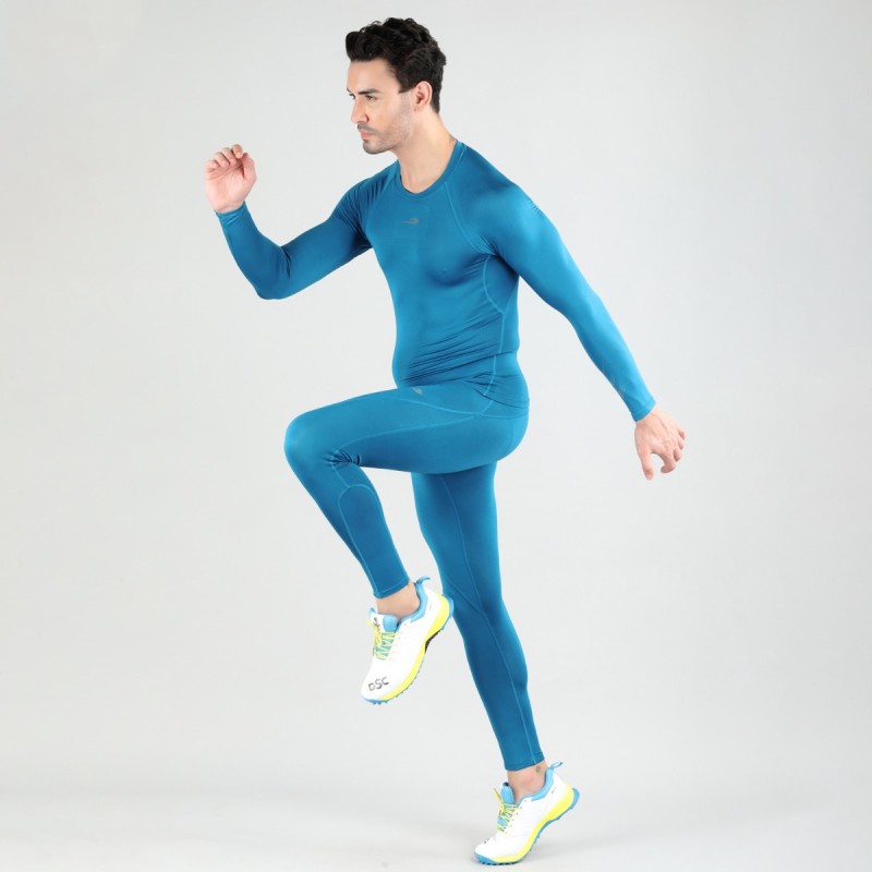 DSC Top Long Sleeve Compression Dark Azure, XL