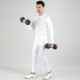 DSC Top Long Sleeve Compression Off White, XXL