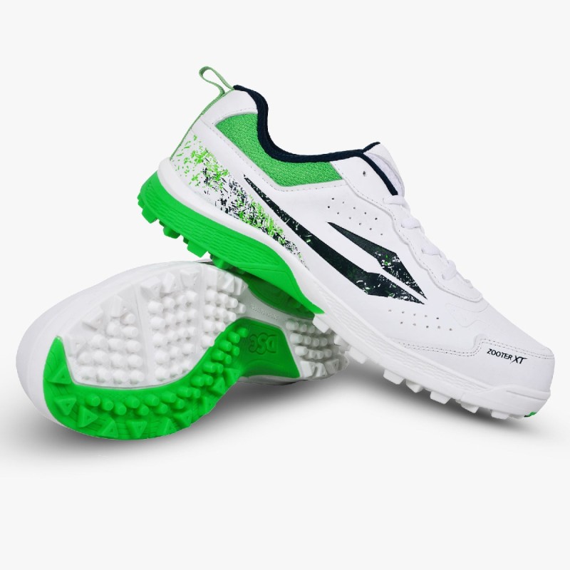 DSC Zooter XT Cricket Shoes (White / Green) DSC Zooter XT Cricket Shoes (White / Green)