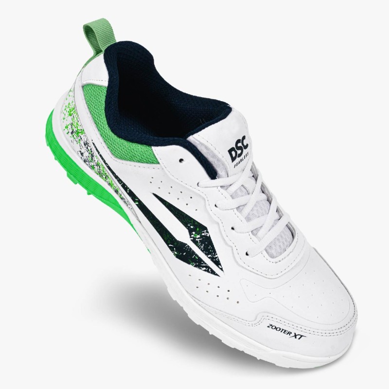 DSC Zooter XT Cricket Shoes (White / Green) DSC Zooter XT Cricket Shoes (White / Green)
