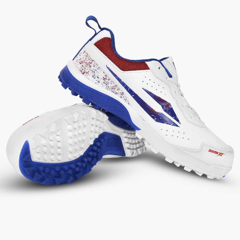 DSC Zooter XT Cricket Shoes (White / Red) DSC Zooter XT Cricket Shoes (White / Red)