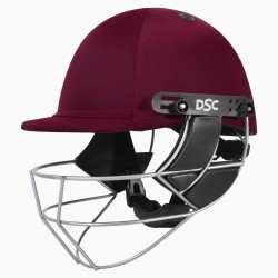 DSC Defender 2.0 Cricket Helmet, Maroon