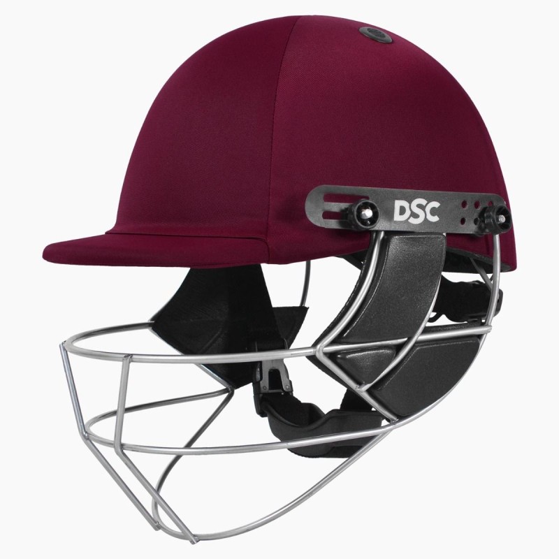DSC Defender 2.0 Cricket Helmet, Maroon, Large DSC Defender 2.0 Cricket Helmet, Maroon, Large