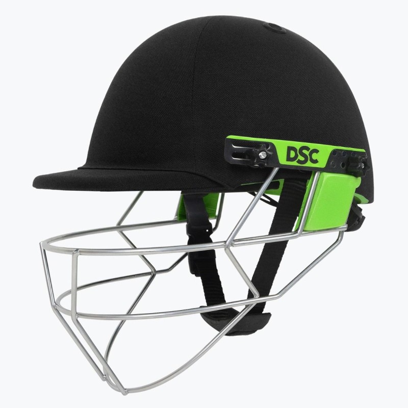 DSC Edge Pro Cricket Helmet, Black DSC Edge Pro Cricket Helmet, Black