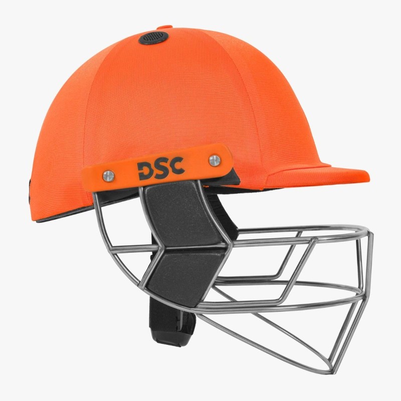 DSC Empra Titanium Cricket Helmet, Orange, Large DSC Empra Titanium Cricket Helmet, Orange, Large