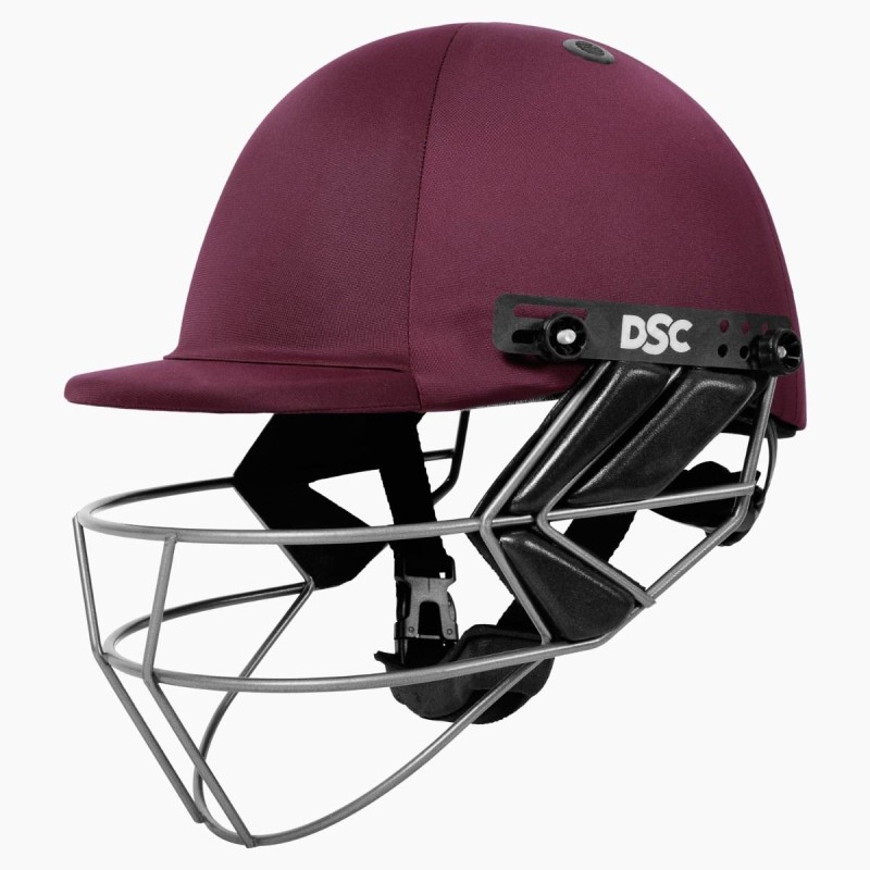 DSC Fort 44 Pro Cricket Helmet, Maroon, XL DSC Fort 44 Pro Cricket Helmet, Maroon, XL