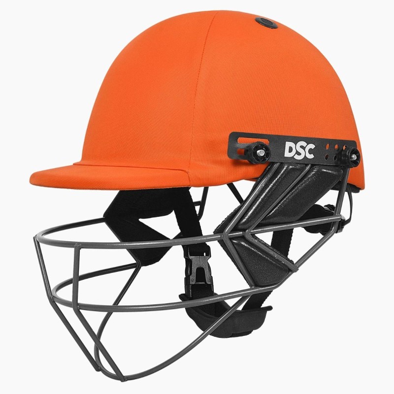DSC Fort 44 Pro Cricket Helmet, Orange, Large DSC Fort 44 Pro Cricket Helmet, Orange, Large