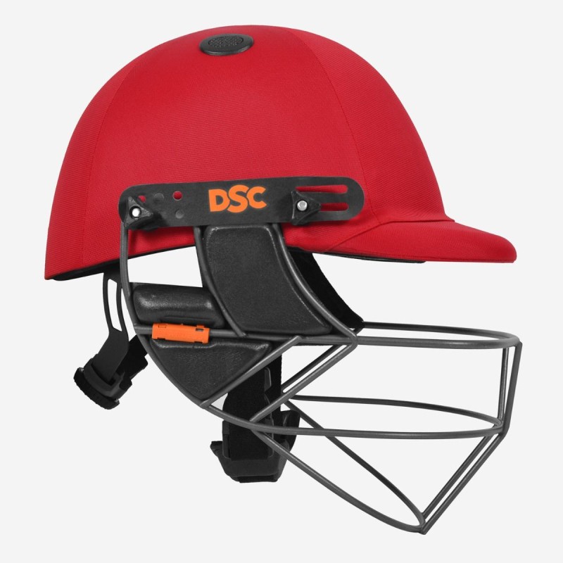 DSC Punch Cricket Helmet, Red, XS DSC Punch Cricket Helmet, Red, XS