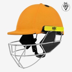 DSC Scud Titanium Cricket Helmet, Yellow