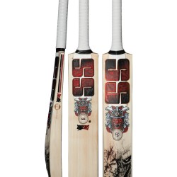 SS Devil Red English Willow Cricket Bat