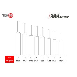 SS PLASTIC CR. BAT SIZE 2 Plastic Bat