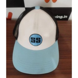 SS SUPER CAP WHITE & SKY BLUE Cap SS SUPER CAP WHITE & SKY BLUE Cap