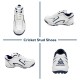 Whitedot Winged Cricket Shoes White