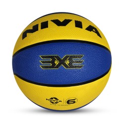 Nivia 3X3 BFI Certified Match Basketball - Green/Blue Nivia 3X3 BFI Certified Match Basketball - Green/Blue