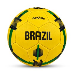 Nivia Air Strike Football NO. 5 -  Brazil - Multi Color