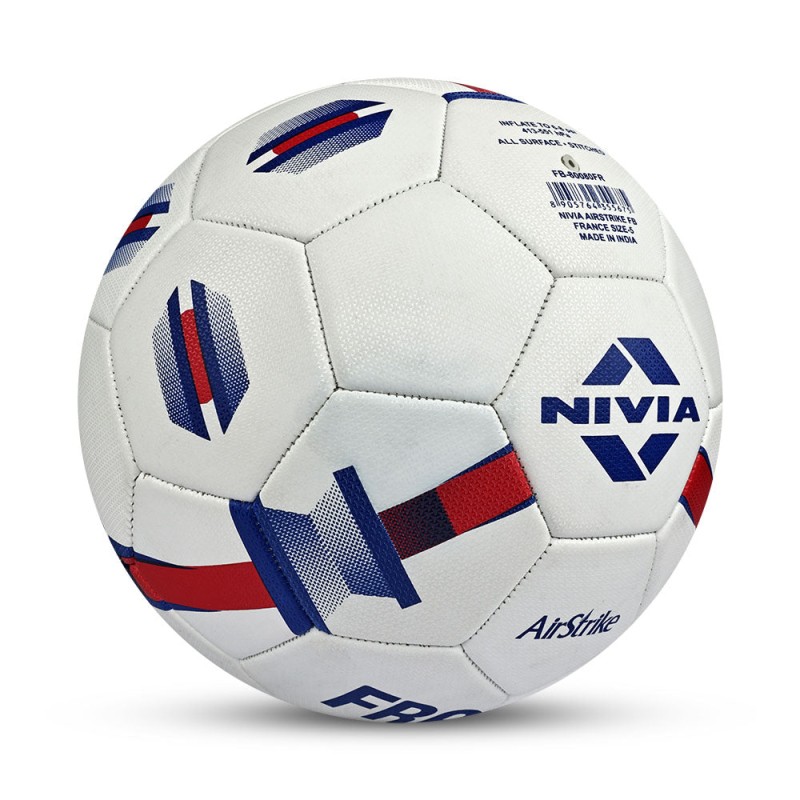 Nivia Air Strike Football NO. 5 - France - Multi Color Nivia Air Strike Football NO. 5 - France - Multi Color