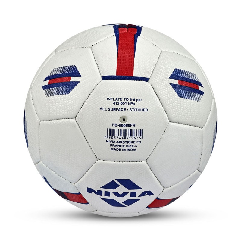 Nivia Air Strike Football NO. 5 - France - Multi Color Nivia Air Strike Football NO. 5 - France - Multi Color