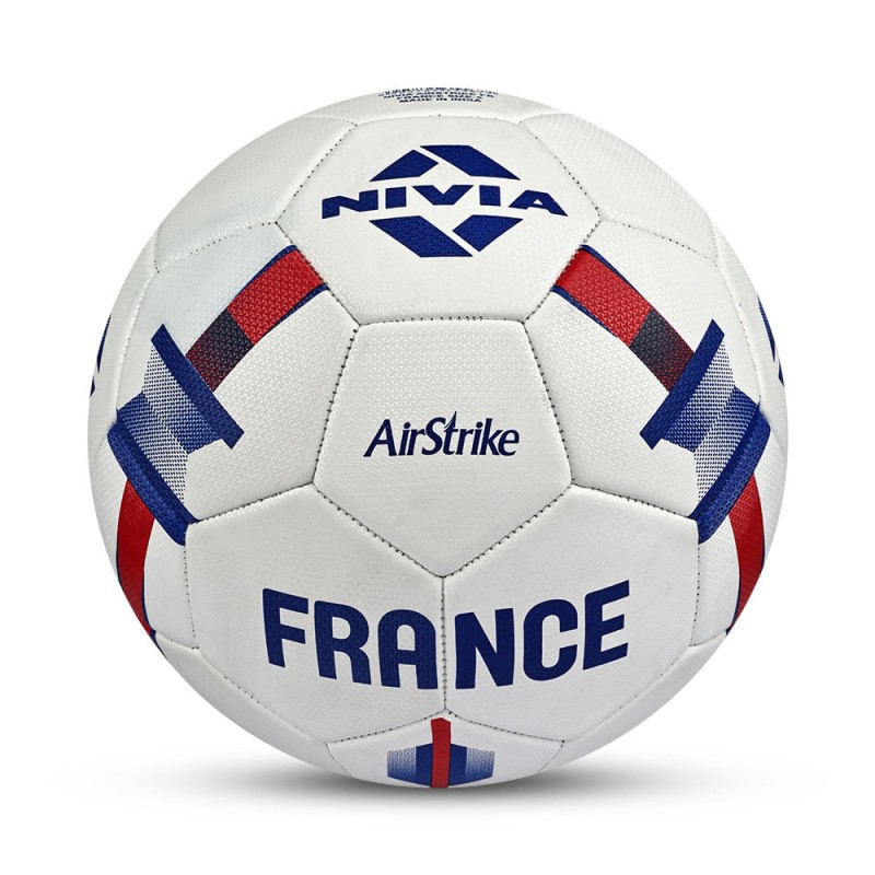 Nivia Air Strike Football NO. 5 - France - Multi Color Nivia Air Strike Football NO. 5 - France - Multi Color